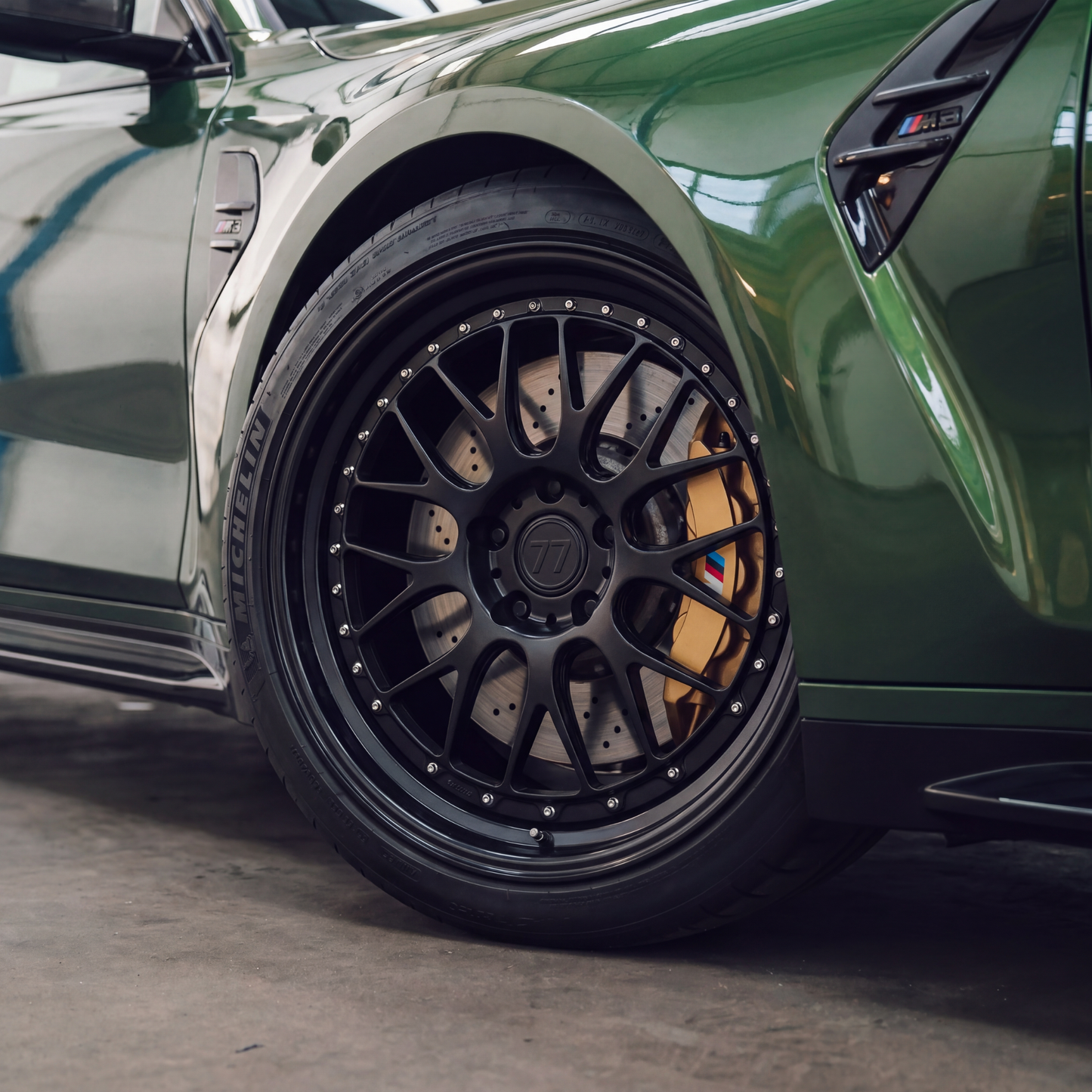 SV-88 Spider Web Matt Black Forged Alloys (Price Per Alloy)