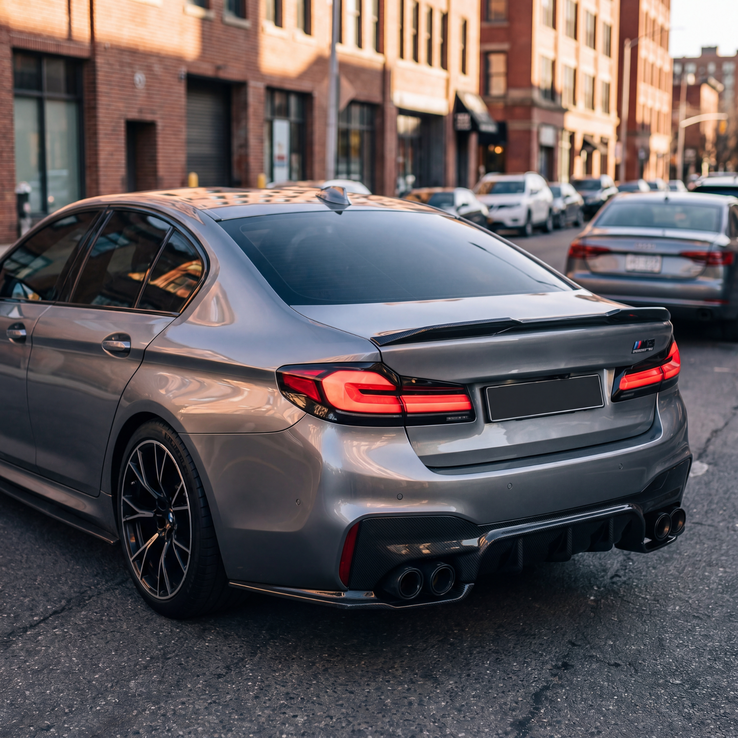 Carbon Fiber Spoiler Lip - 5 Series (G30)