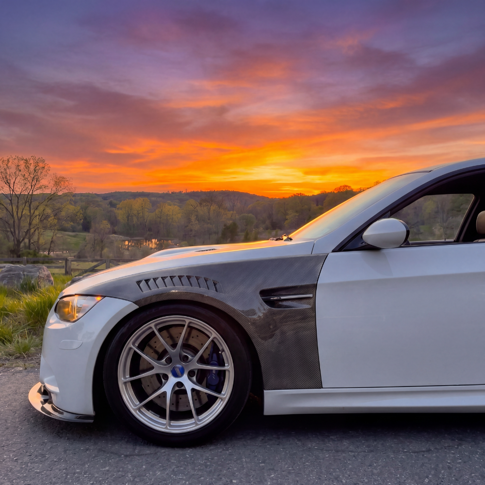 Carbon Fibre Air Intake Fenders - M3 E92