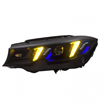BMW 3 Series (G20 2019-2022) Snake Eye Dual Colour Headlights