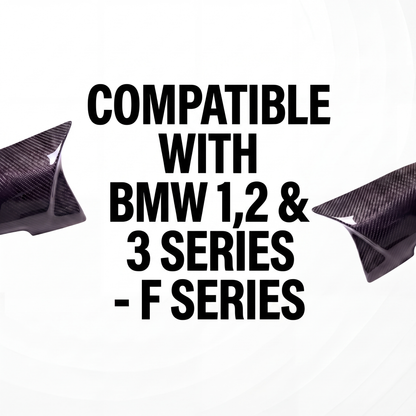 M Performance Carbon Mirror Caps - 1/2/3/4 Series (F20/F21/F22/F23/F30/F31/F32/F33)