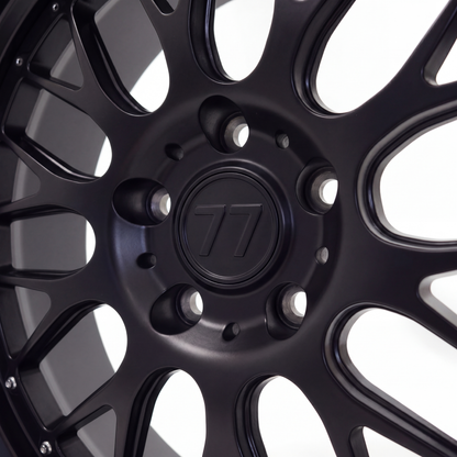 SV-88 Spider Web Matt Black Forged Alloys (Price Per Alloy)