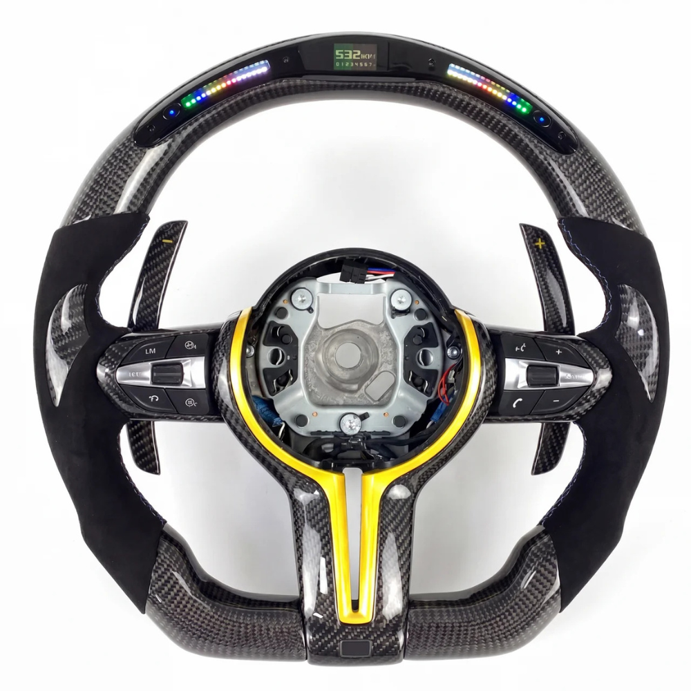 Full Carbon M+ Wheel With LED Shifters