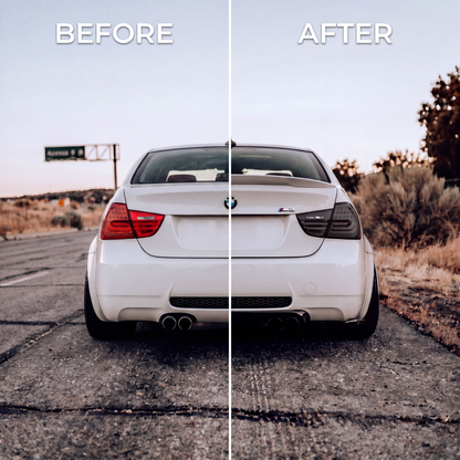 BMW 3 Series/M3 E90 (2009-2012) Clear Taillights