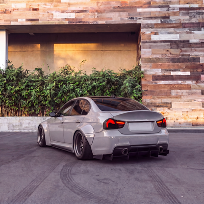 BMW 3 Series E90 (2009-2012) Smoked G Style Taillights