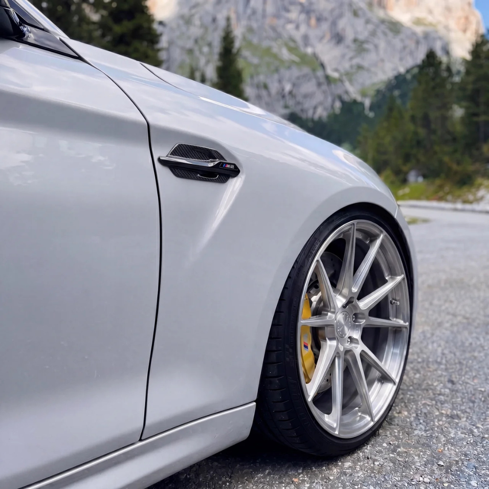 BMW M2 F87 Carbon Fiber Fender Badge