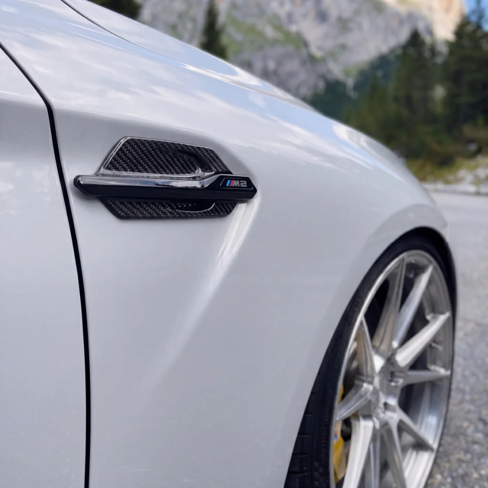 BMW M2 F87 Carbon Fiber Fender Badge