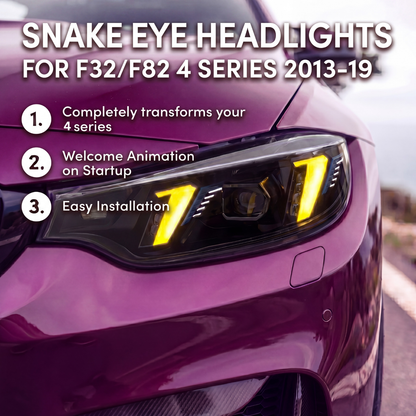 BMW 4 Series (F32/F33 2013-2019) Snake Eyes