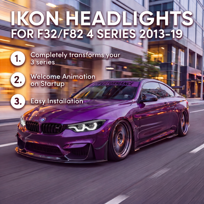 BMW 4 Series F32/F36/F82/F80 (2013-2020) Ikon Headlights