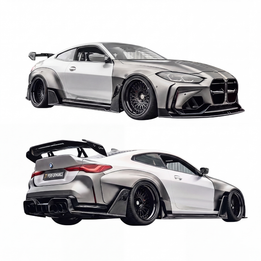 Full Dry Carbon Fiber M4 G81 Agro BodyKit - 77 Performance