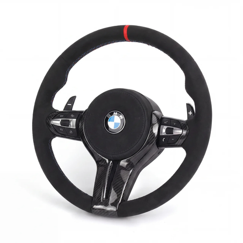Full Alcantara Leather M Sport BMW Wheel