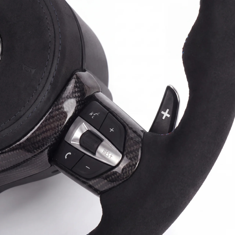 Full Alcantara Leather M Sport BMW Wheel