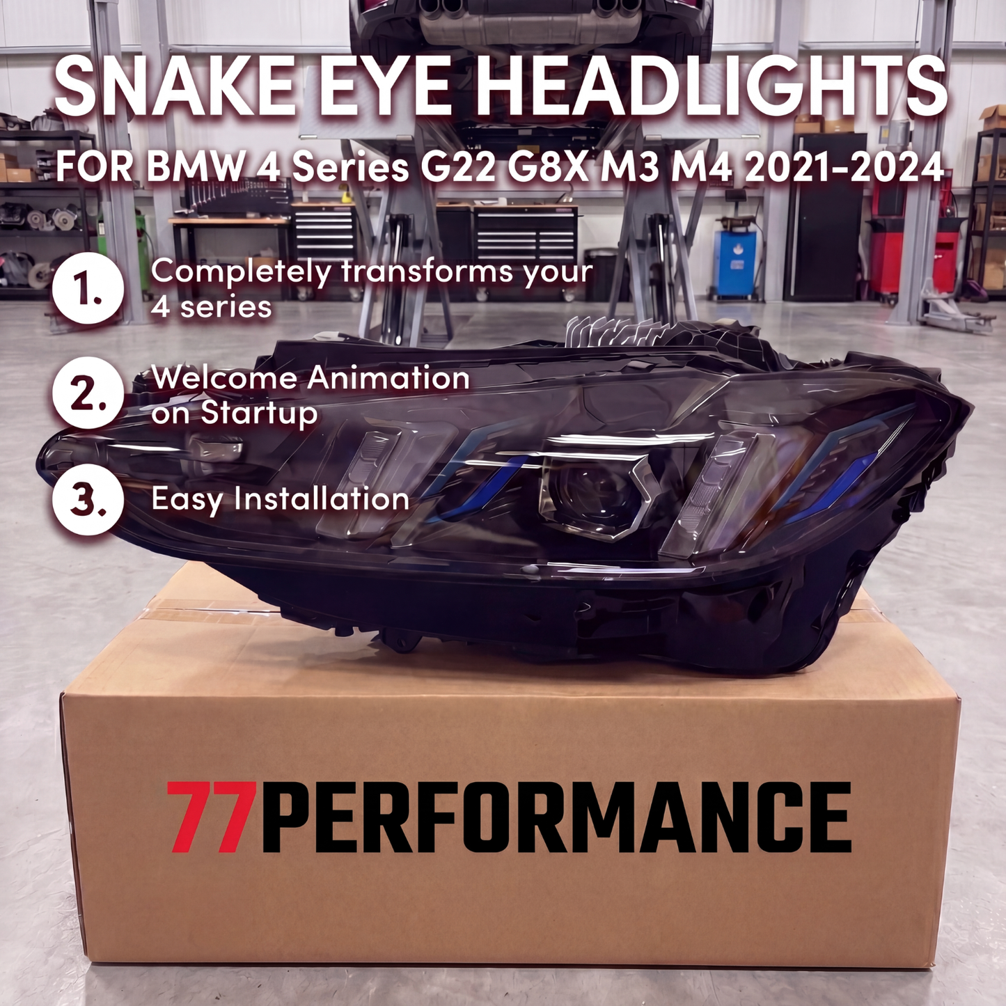 BMW 4 Series G22/G82/G80 (2021-2025) Dual Snake Eyes