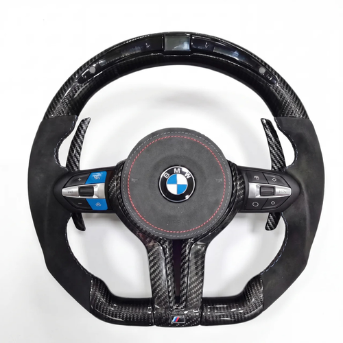 Carbon With Alcantara Handles - BMW Wheel