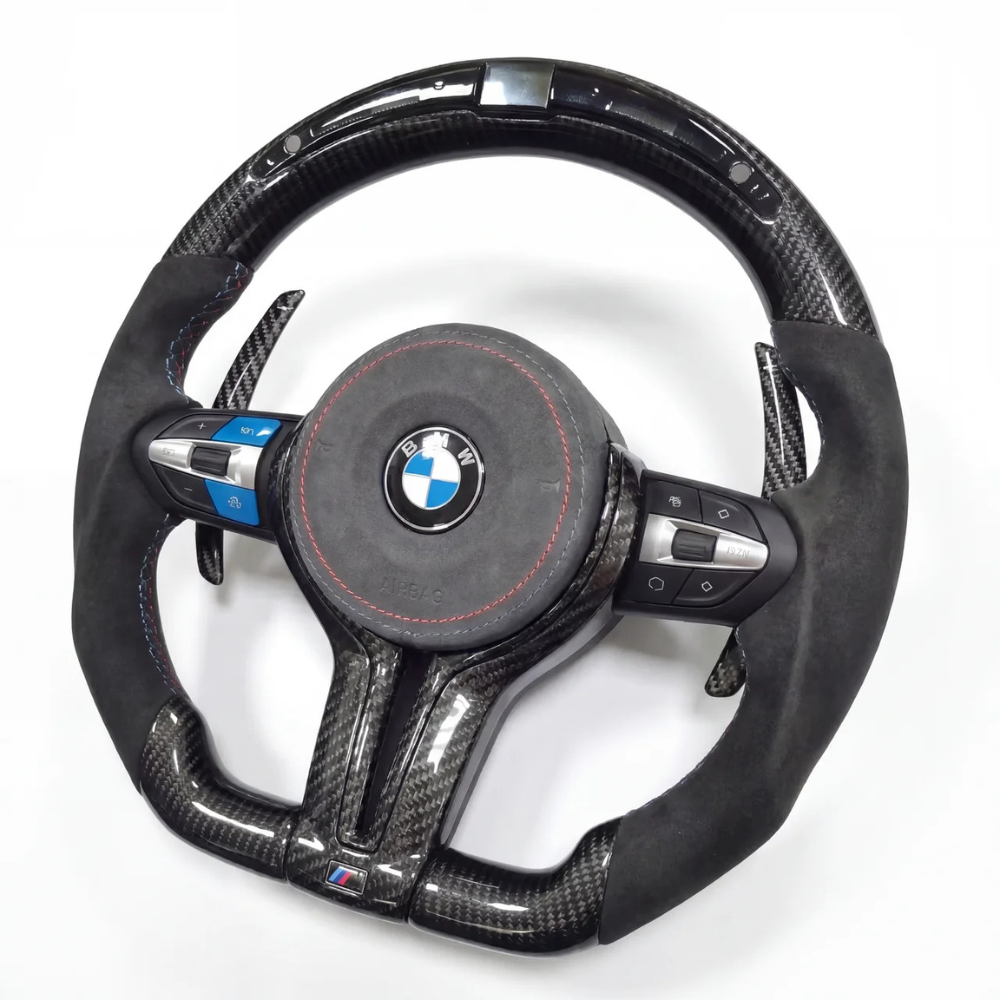 Carbon With Alcantara Handles - BMW Wheel