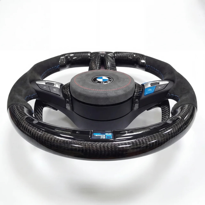 Carbon With Alcantara Handles - BMW Wheel