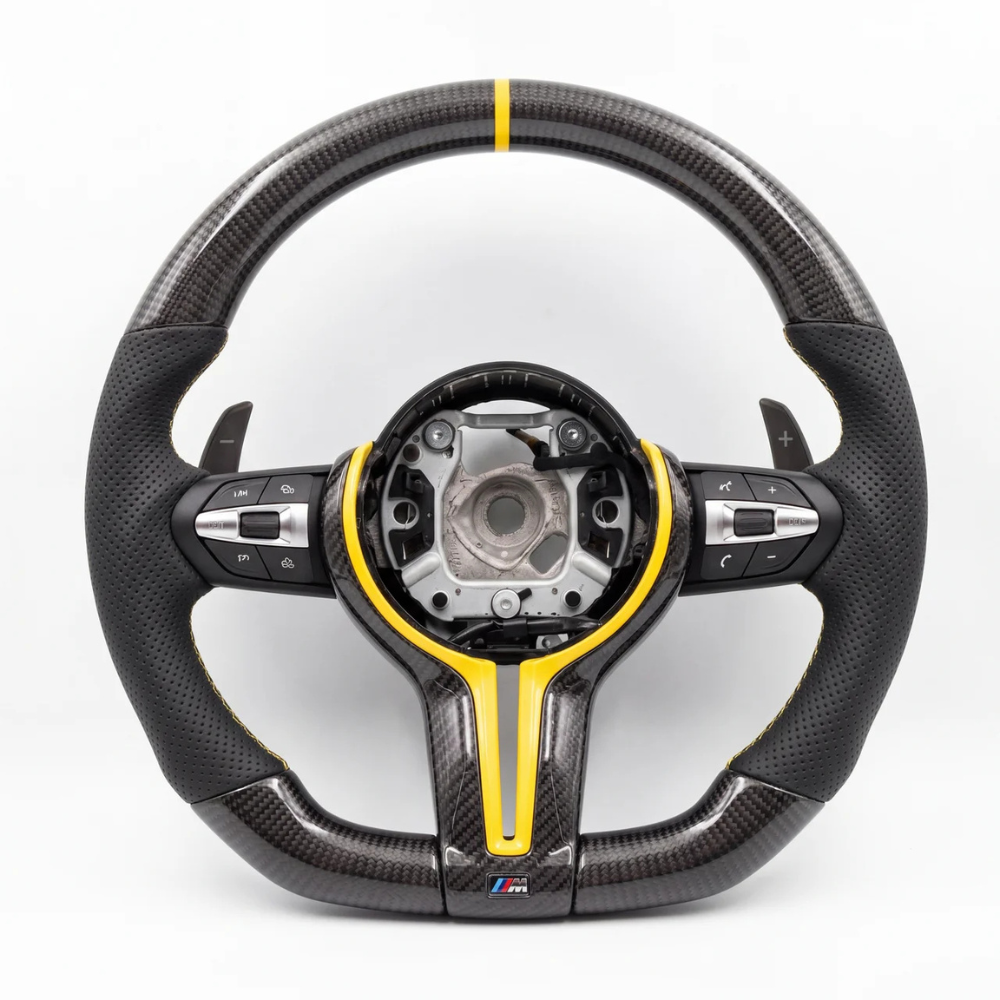 Carbon & Leather M Sport BMW Wheel