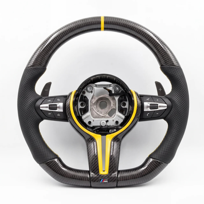 Carbon & Leather M Sport BMW Wheel