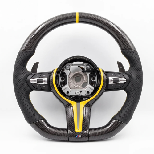 Carbon & Leather M Sport BMW Wheel