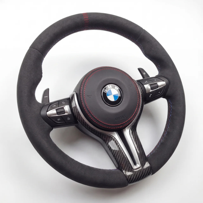 Alcantara With Carbon Accents BMW Wheel
