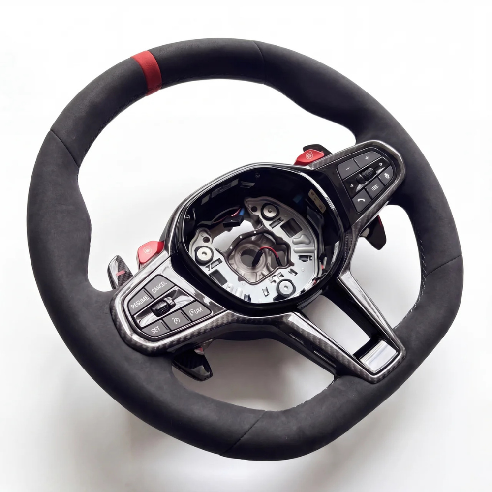 Full Alcantara New M Sport BMW Wheel