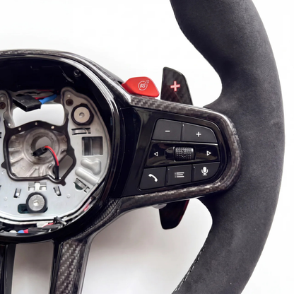 Full Alcantara New M Sport BMW Wheel