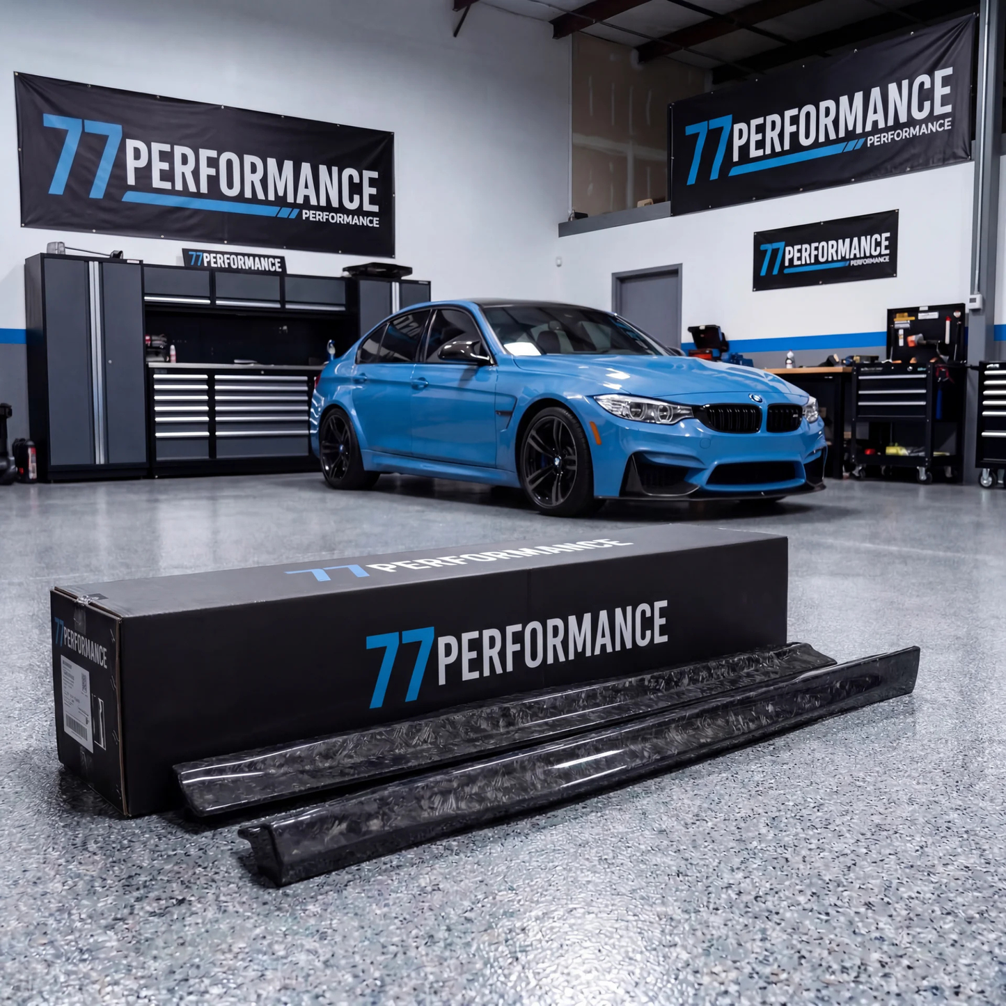 M Performance Forged Carbon Side Skirts - M3/M4 (F80/F82)