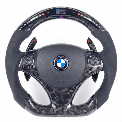 Forged Carbon LED Meter BMW Wheel