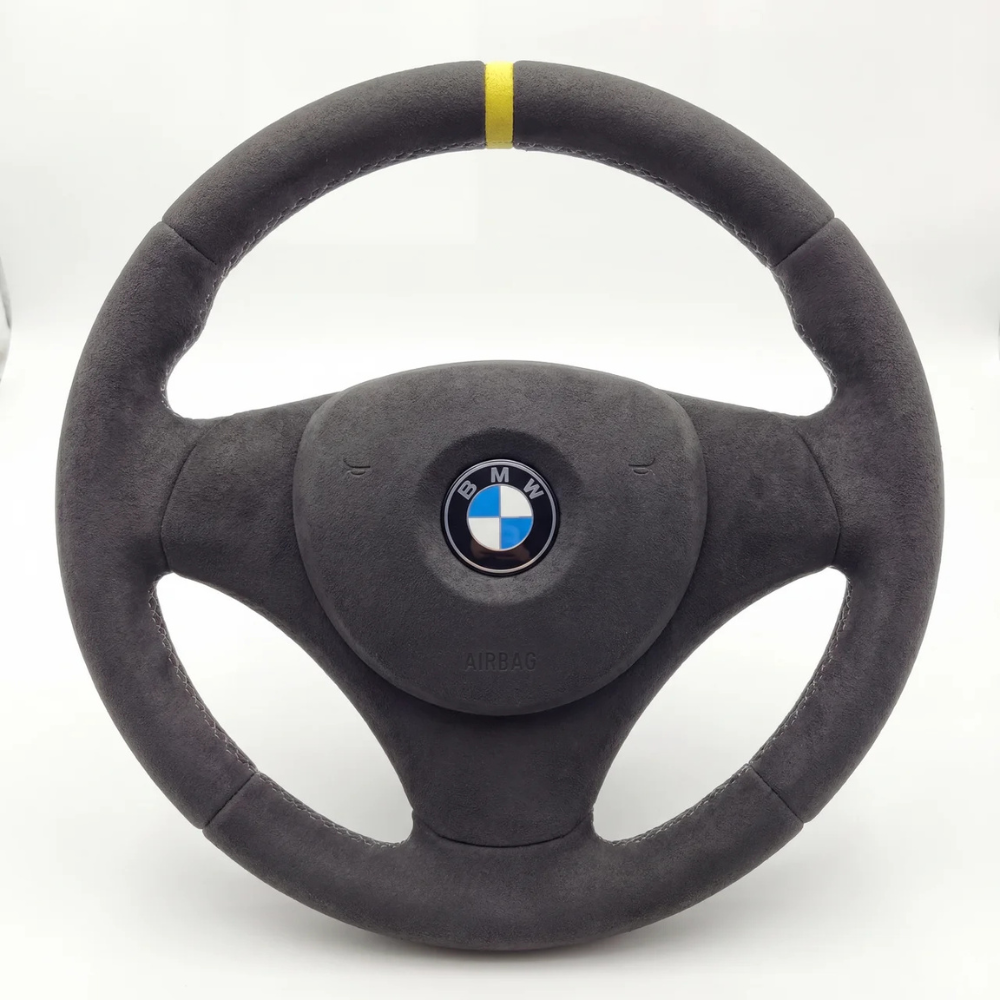 Full Alcantara Clear BMW Wheel