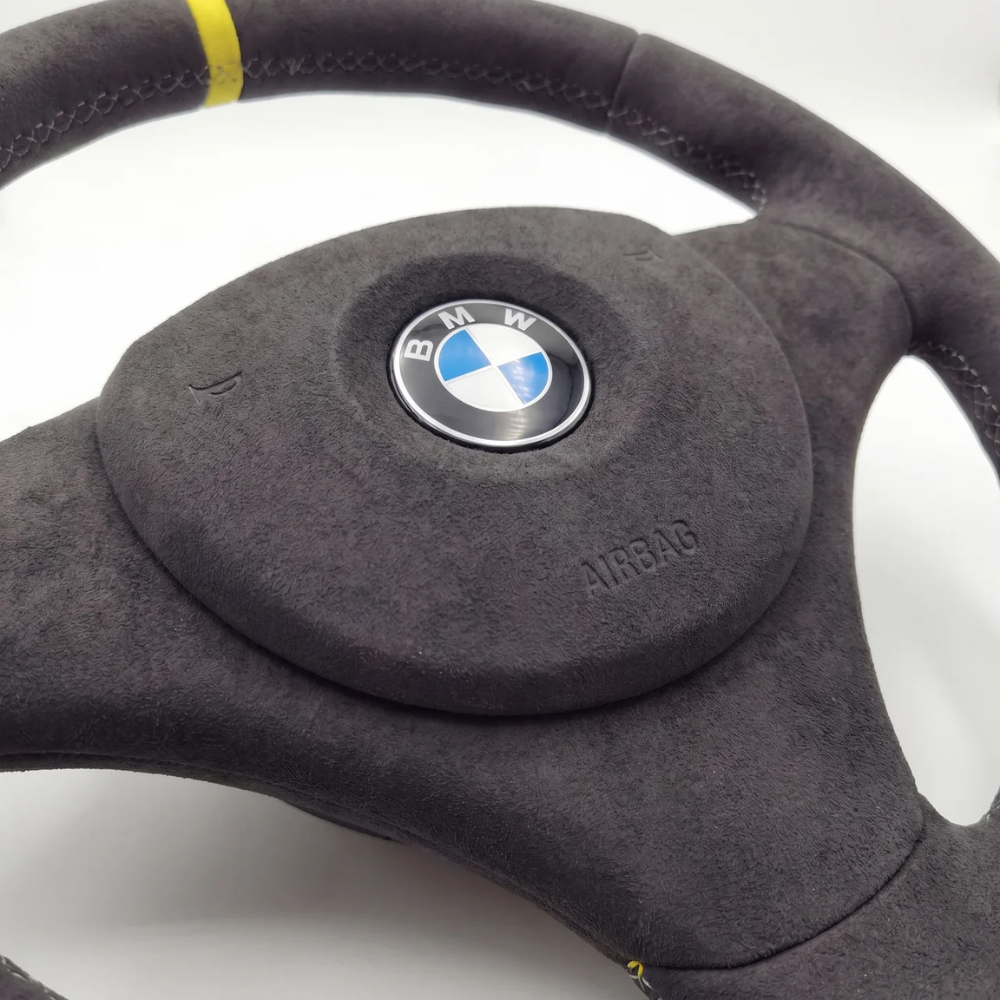 Full Alcantara Clear BMW Wheel