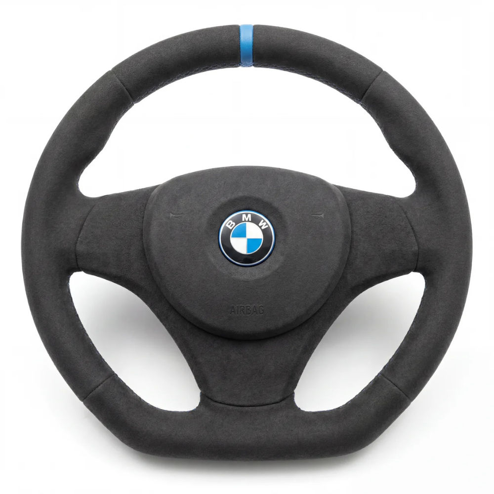 Full Alcantara Clear BMW Wheel