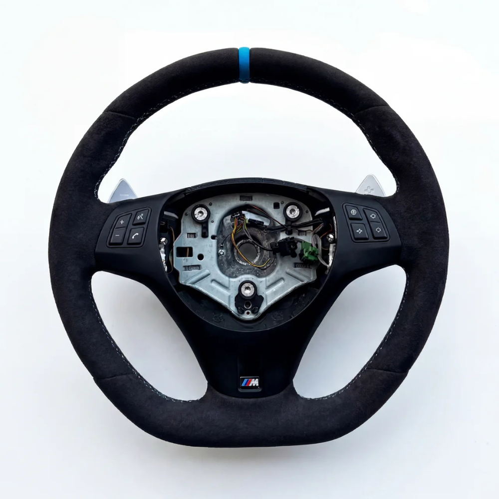 Full Leather Alcantara BMW Wheel