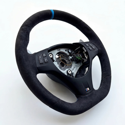 Full Leather Alcantara BMW Wheel