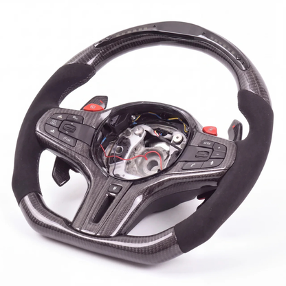 LED Carbon Fiber Alcantara Grip M Sport BMW Wheel