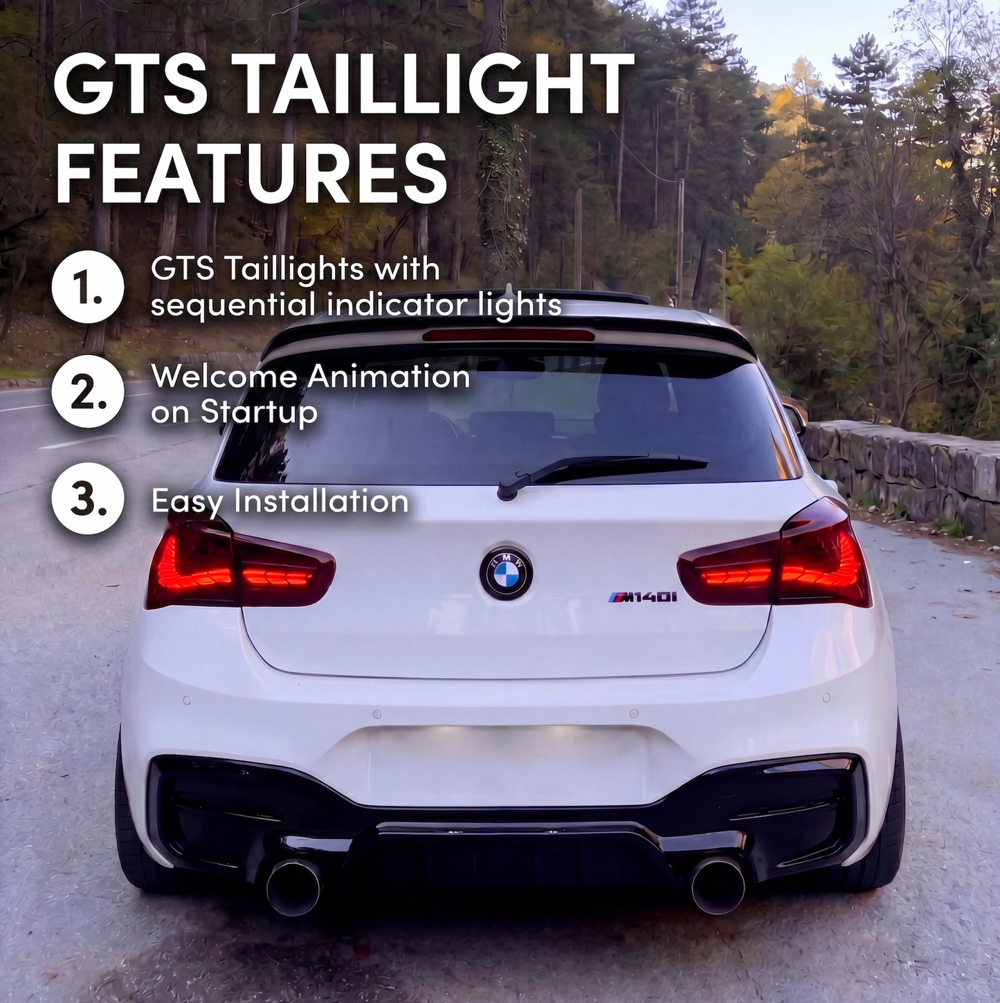 BMW 1 Series (F20/F21 2015-2019) GTS TailLights