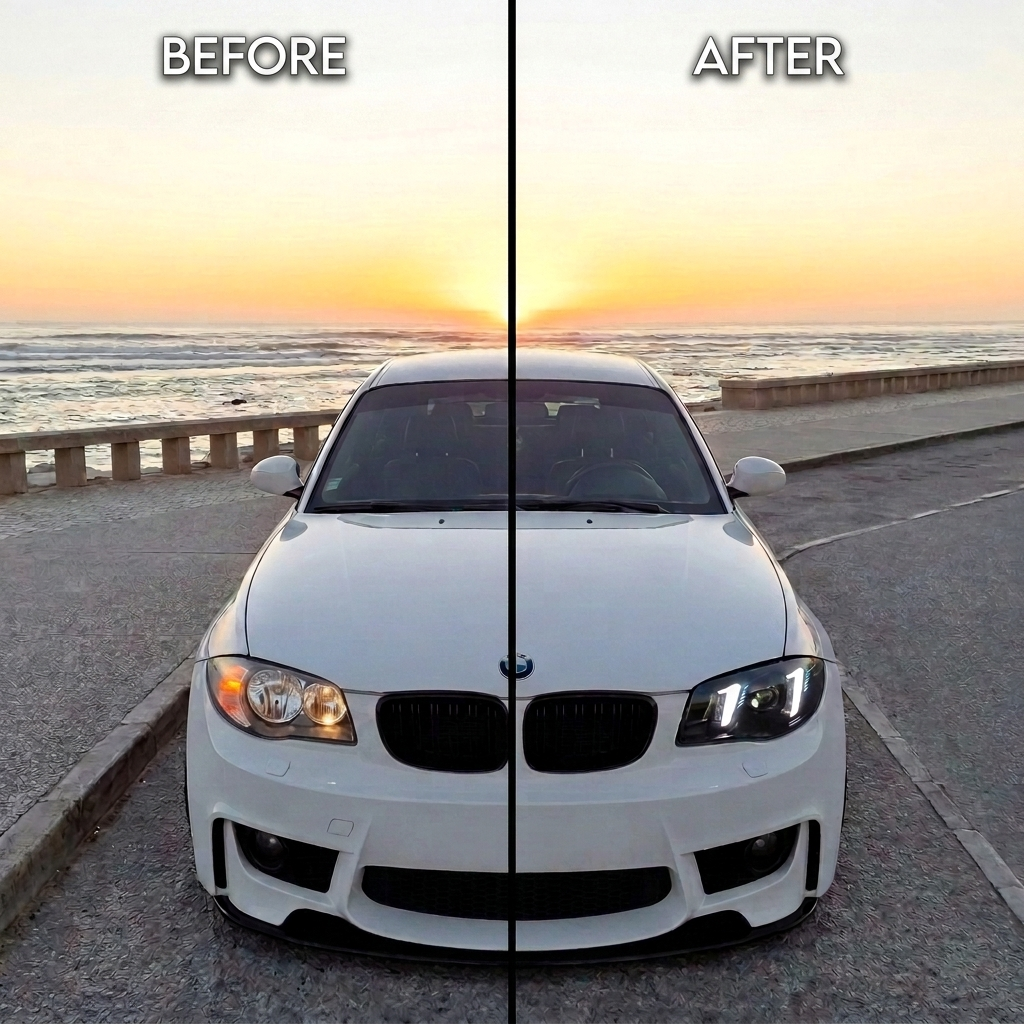 BMW 1 Series E87/E81/E82 (2004-2011) - Dual Colour Snake Eyes