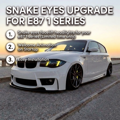 BMW 1 Series E87/E81/E82 (2004-2011) - Dual Colour Snake Eyes