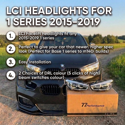 BMW 1 Series F20/F21 LCI (2015-2019) - Dual Colour Headlights
